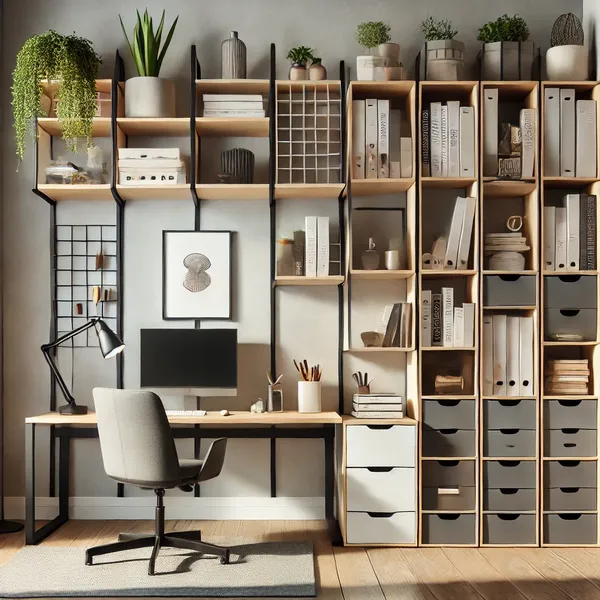 Modern Home Office Furniture 3. Storage Solutions Keep it Organized