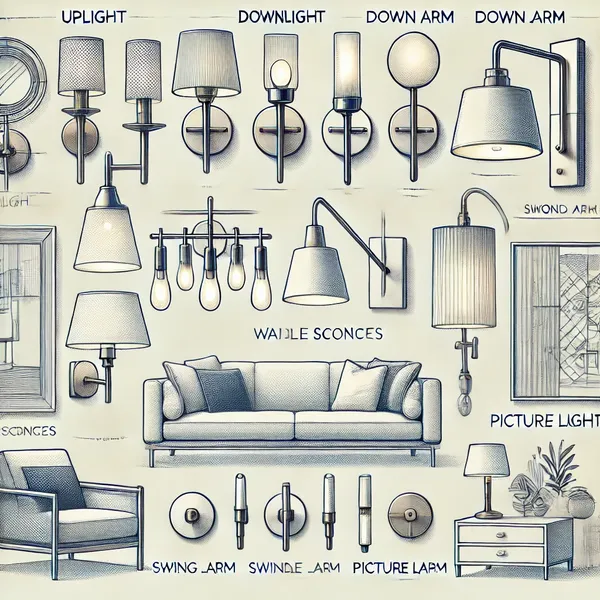 Types of Modern Wall Sconces