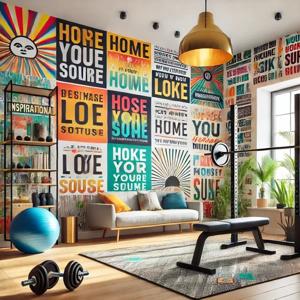 Modern Home Gym Ideas 5. Design a Motivating and Inspiring Environment