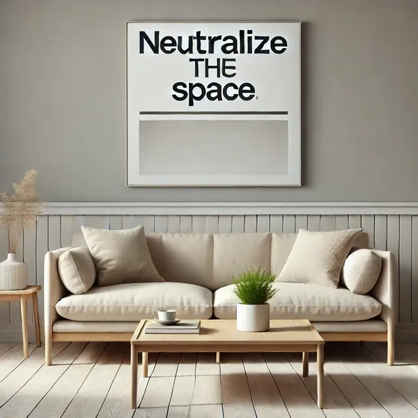 Modern Home Staging Tips 2. Neutralize the Space