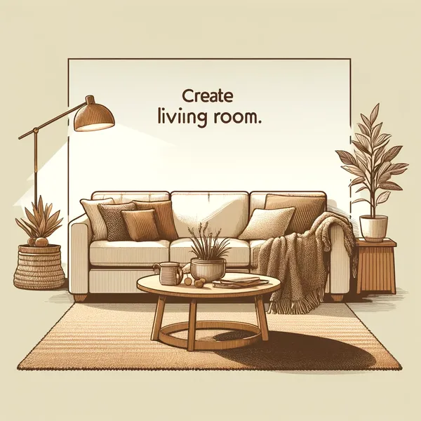 Modern Home Staging Tips 4. Create a Cozy Living Room