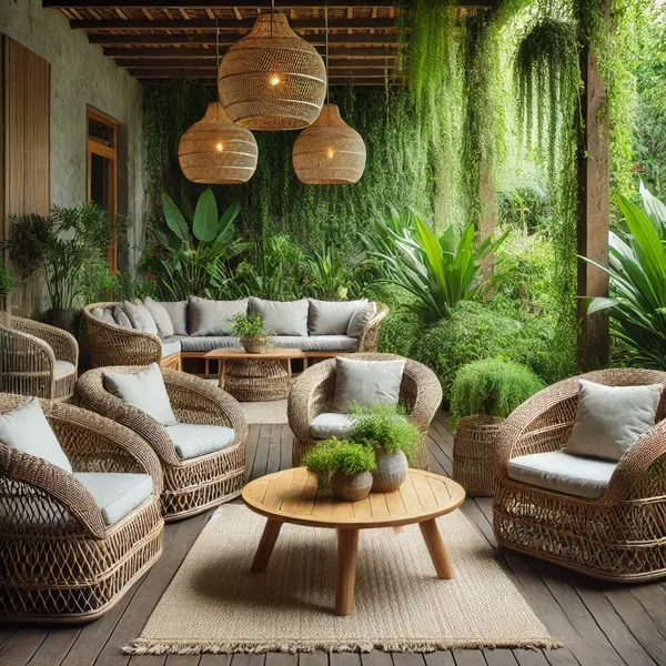 Modern Outdoor Furniture 3. Wicker and Rattan Furniture