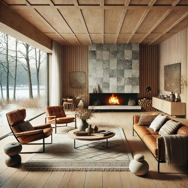 Scandinavian Design Ideas 5. Natural Materials